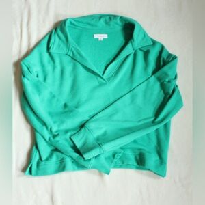 Colsie Teal Crewneck Top